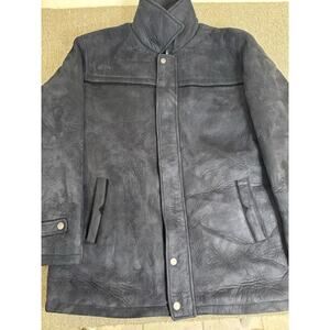 Robert Phillipe Men’s Mictofibre Full Zip Winter Coat 2XL Black